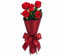 Букет 5 Красных роз Эдлесс Лав в Судислово