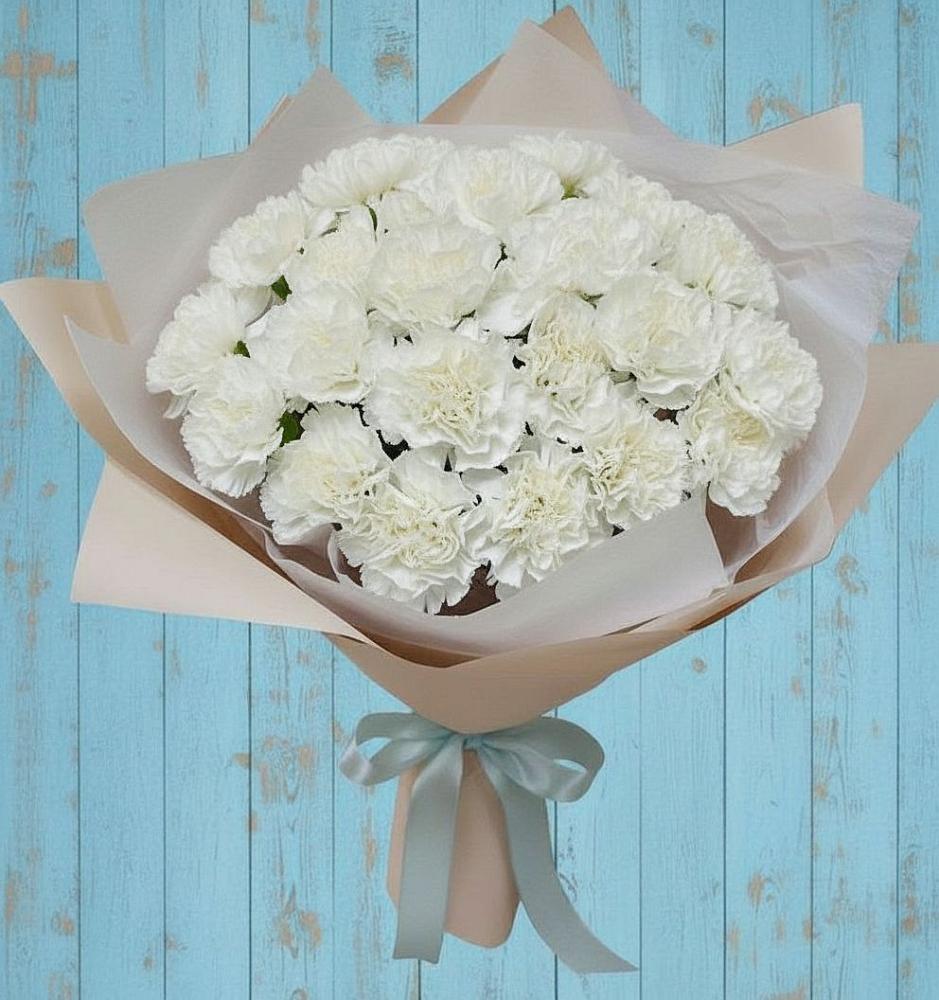 Букет цветов из: Гвоздики в Судислово