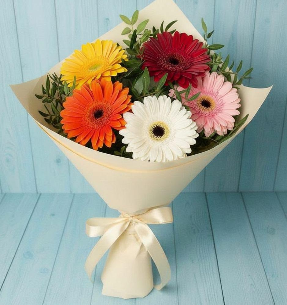 Букет цветов из: Герберы в Судислово