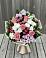 Букет цветов из: Альстромерии, Гвоздики, Розы и Хризантемы в Судислово