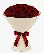 Букет 101 Бордовая роза Блэк Бакарра в Судислово