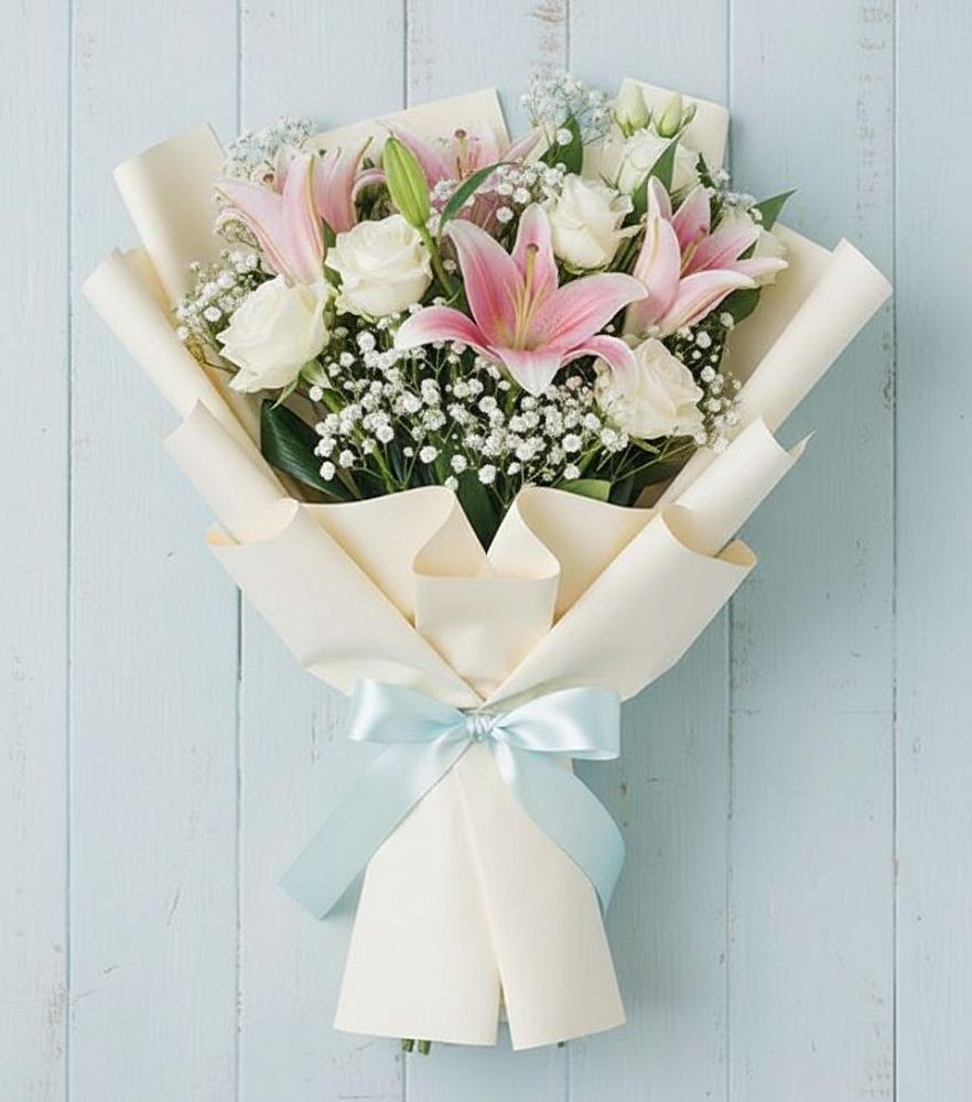 Букет цветов из: Лилии в Судислово