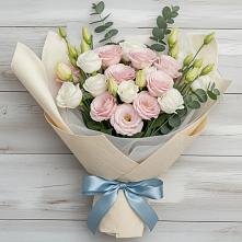 Букет цветов из:  Лизиантусы #REPLACE_PRED# Судислово