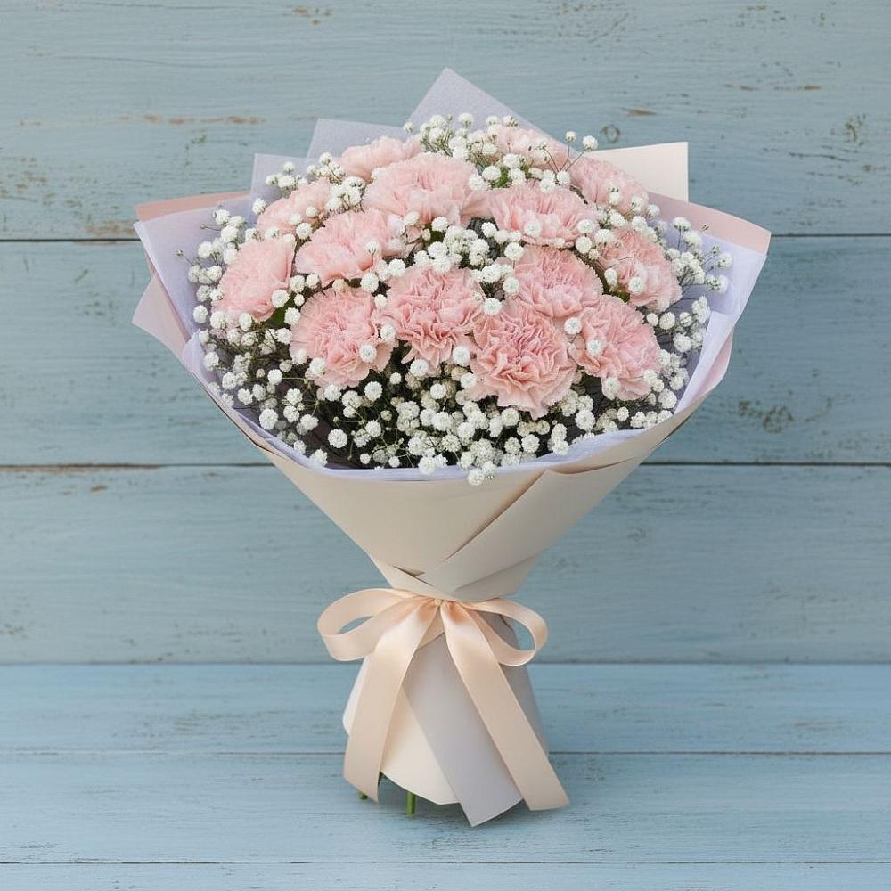 Букет цветов из: Гвоздики в Судислово