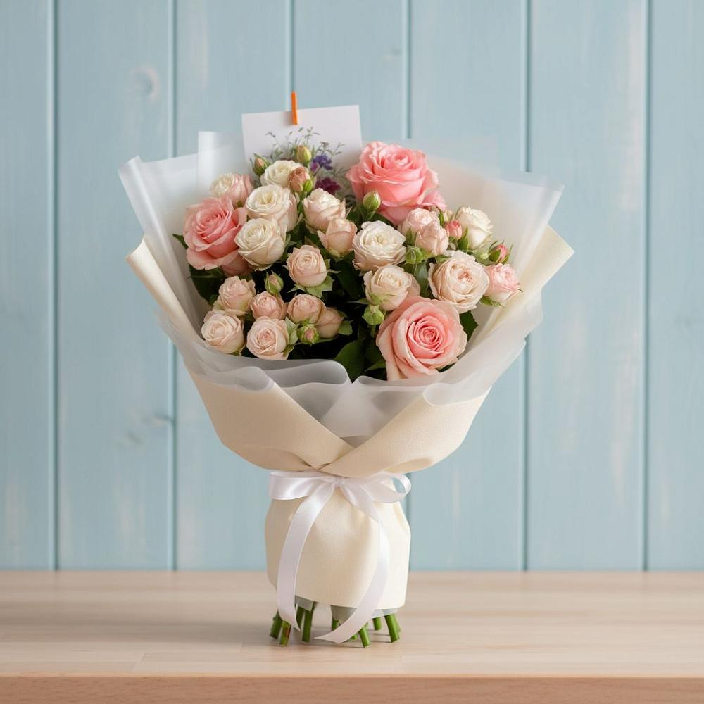 Букет цветов из: Розы в Судислово