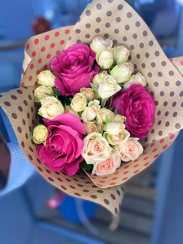 Букет цветов из: Розы в Судислово