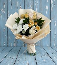 Букет цветов из:  Розы и Хризантемы в Судислово