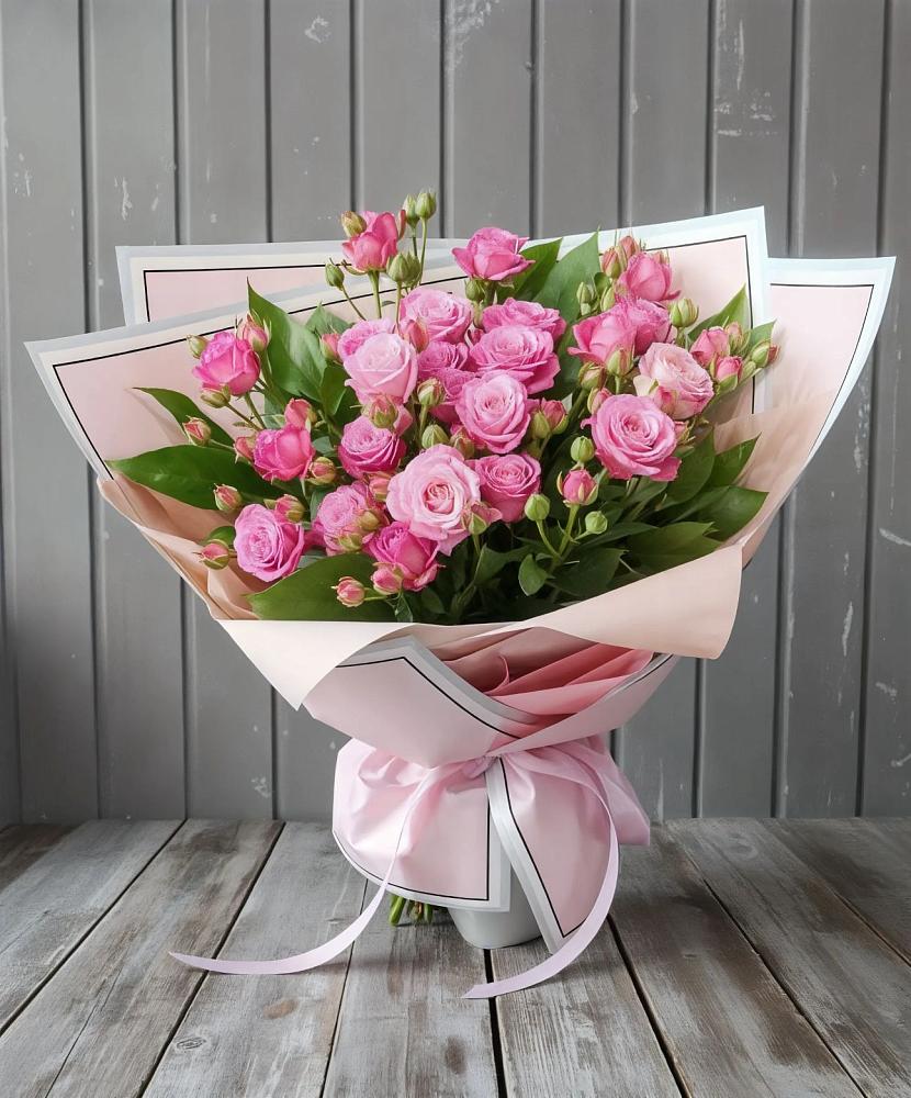 Букет Розовый кустик в Судислово