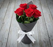 Букет 5 Красных роз Эдлесс Лав #REPLACE_PRED# Судислово