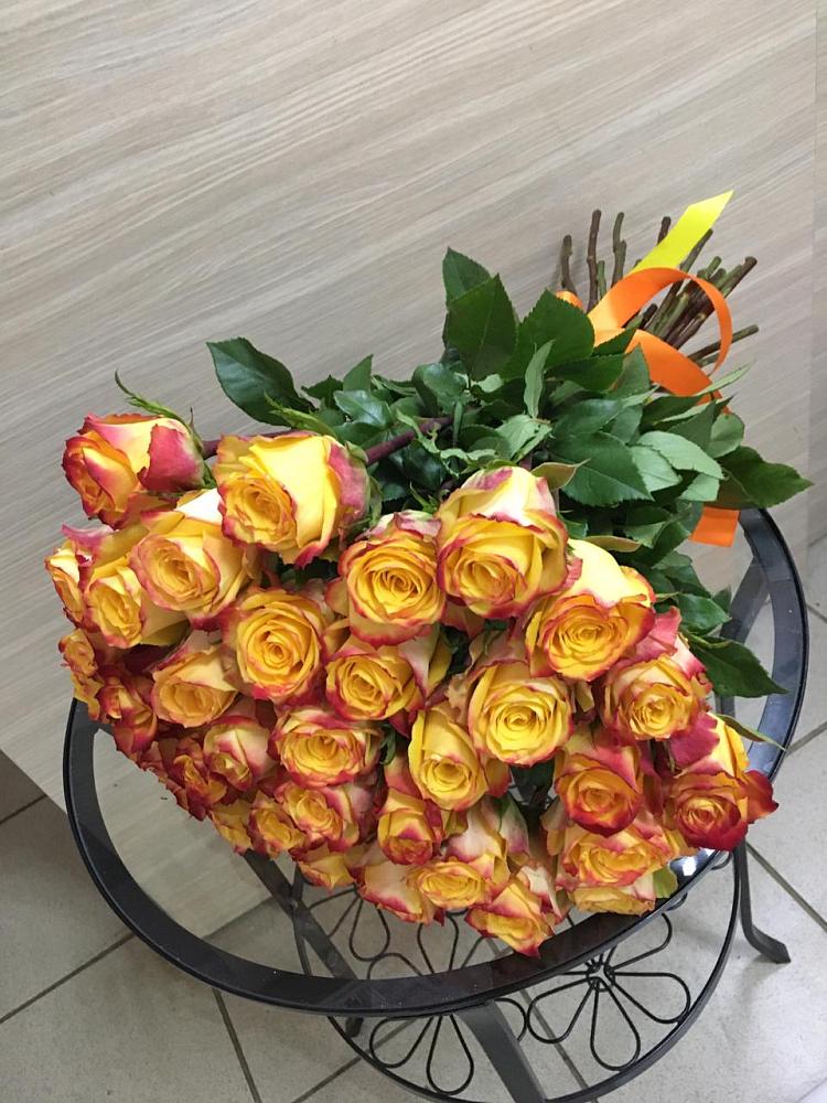 Букет Желтые розы в Судислово