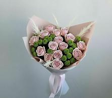 Букет цветов из:  Розы и Хризантемы #REPLACE_PRED# Судислово