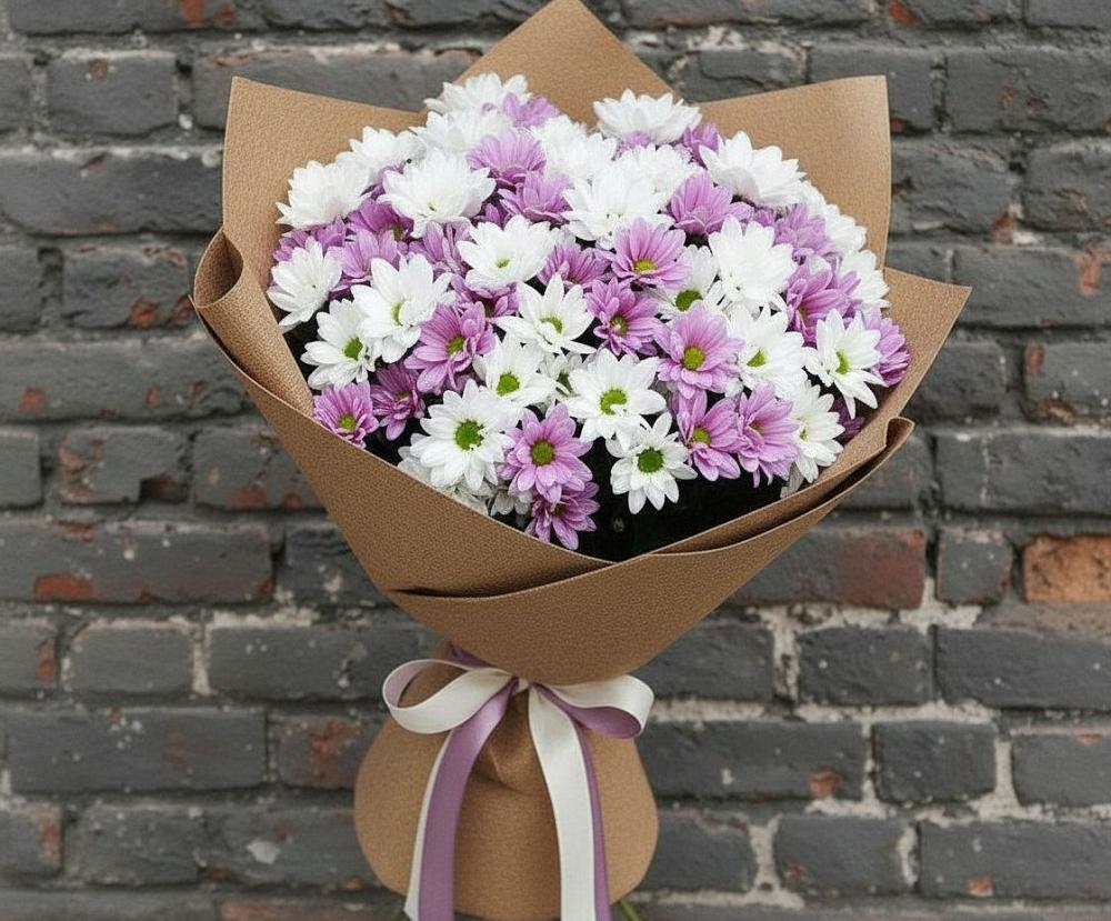 Букет цветов из: Хризантемы в Судислово