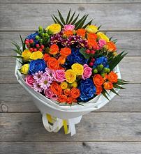 Букет цветов из:  Розы и Хризантемы в Судислово