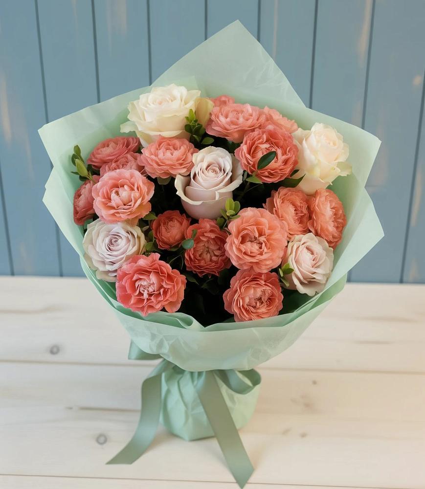 Букет цветов из: Розы в Судислово