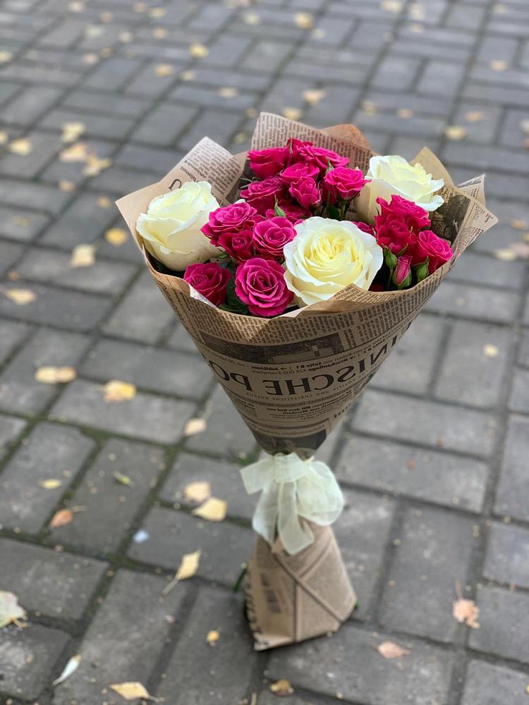 Букет цветов из: Розы в Судислово