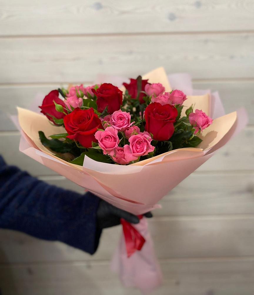 Букет цветов из: Розы в Судислово