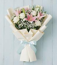 Букет цветов из:  Лилии в Судислово